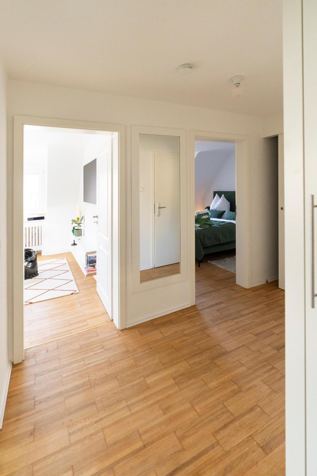 Apartment Meerjungfrau - W14, Zentral In Bahnhofsnaehe, Kueche Ulm